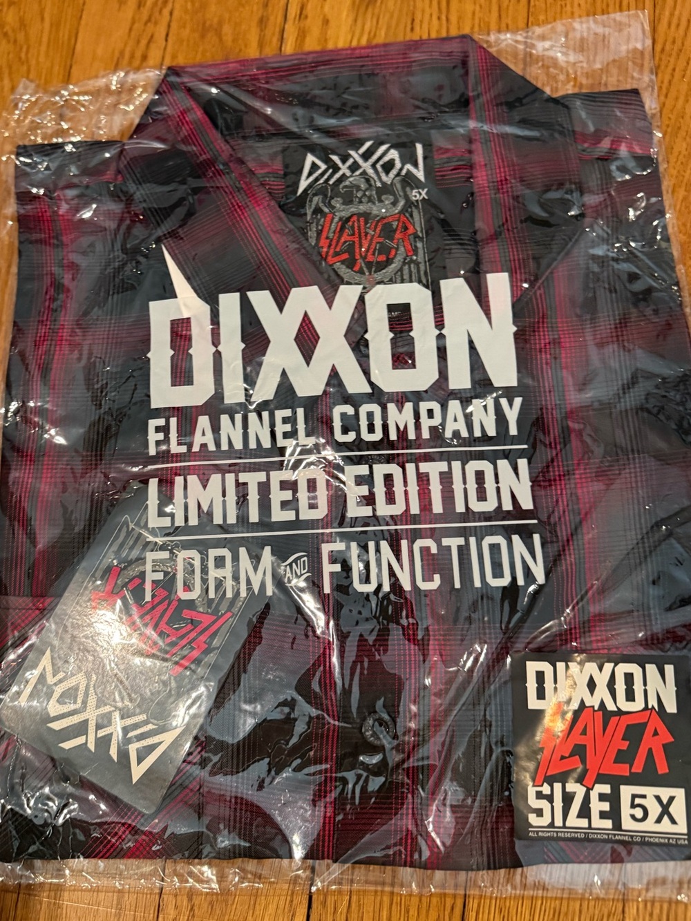 DIXXON Slayer Limited Edition Party Shirt
